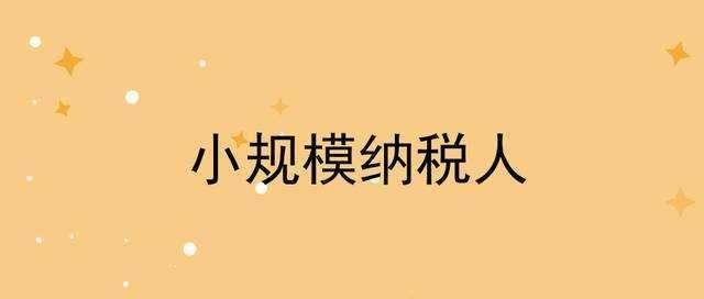 小規(guī)模納稅人如何報(bào)稅?