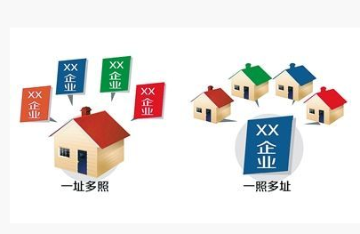 注冊(cè)公司“一照多址”和一址多照有什么不同