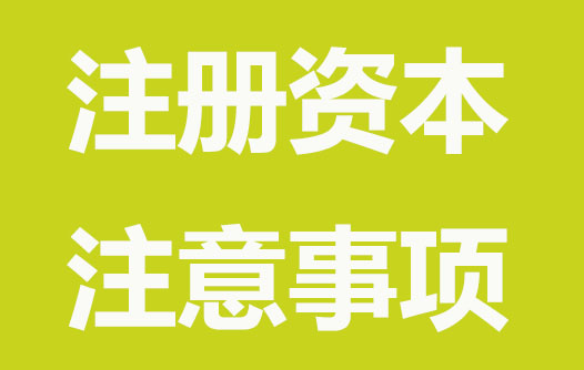 公司資本注意事項